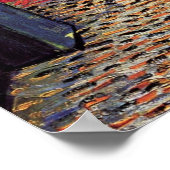 De Cafe Terrace in Arles in Night - van Gogh Poster (Hoek)