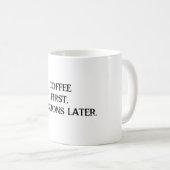 De cafeïnehoudende Oracle-Mok Koffiemok (Voorkant rechts)