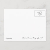 De Cake van het huwelijk bewaart de Datum Aankondigingskaart (Achterkant)