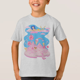 De cake van het snoep en van de chocolade voor t-shirt