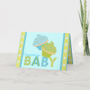De Cakes van het baby Kaart