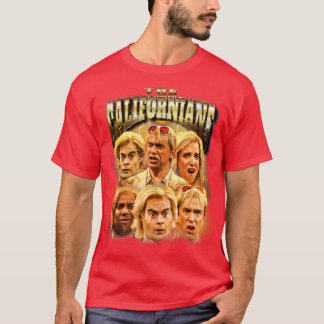 De Californians 90s bootleg ontwerp T-shirt