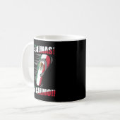 De Calmas van Te Calmo Grappige Spaanse Mexicaanse Koffiemok (Voorkant links)