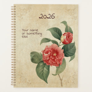 De Camellia Keeper Planner: Winter's Rose Editie Planner