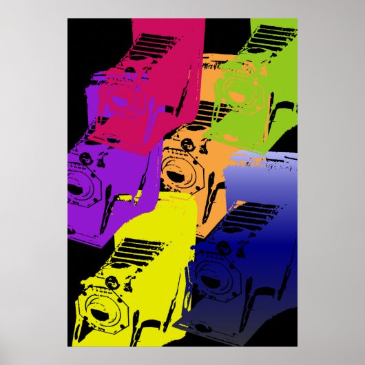 de camera - donker poster (Voorkant)