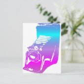 de camera - schoppen briefkaart (Staand voorkant)