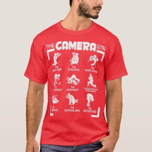 De camera sutra Funny fotograaf T-shirt
