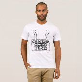 De cameraspot! t-shirt (Voorkant volledig)