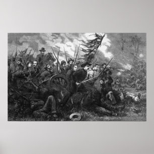 De campagne in Virginia - 'Op naar Richmond' Poster