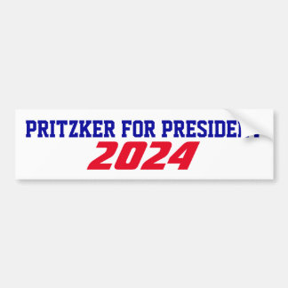 De Campagne van de steun 2024 JB Pritzker voor Pre Bumpersticker