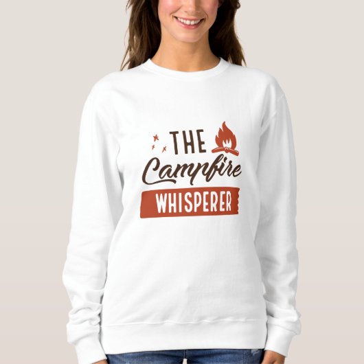 De Campfire Whisperer Trui (Voorkant)