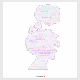 De Camping kan geopend worden. Sticker