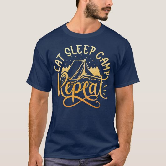 De Camping Lovers T-Shirt (Voorkant)