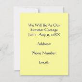 De Camping van de Retro Vist de Aankondiging van d (Achterkant)