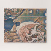 De Can-can Seurat Neo Impressionist Pointillist Legpuzzel (Horizontaal)