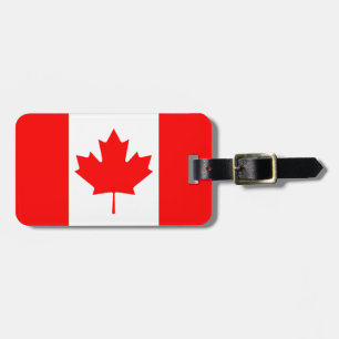 De Canadese vlag, Canada Bagagelabel