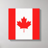 De Canadese vlag, Canada Canvas Afdruk (Voorkant)