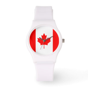 De Canadese Vlag Horloge