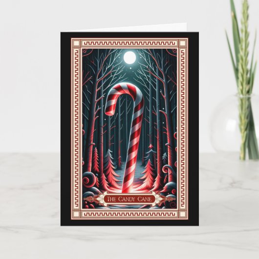 De Candy Cane Tarot Kaart (Voorkant)