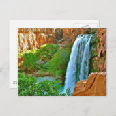 De Canion van de Herfsten van Havasu Briefkaart (Voorkant / Achterkant)