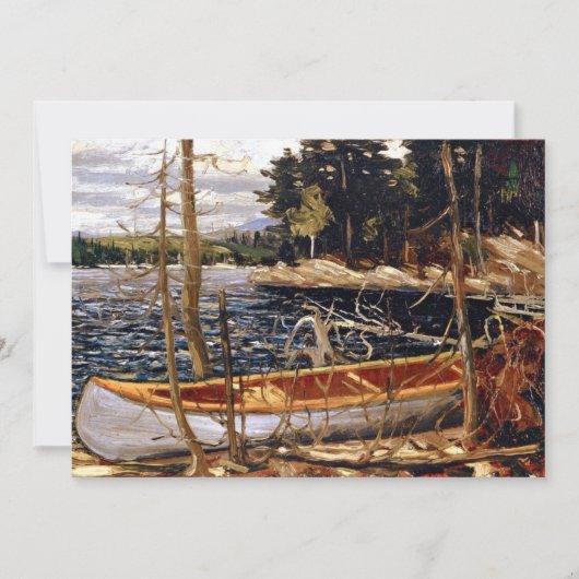 De Canoe, mooie kunst van Tom Thomson (Voorkant)