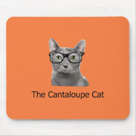 De Cantaloupe kat Logo Mousepad Muismat