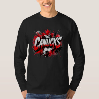 de Canucks - Canada's nationale team bijnaam T-shirt