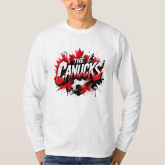 de Canucks - Canada's nationale team bijnaam T-shirt