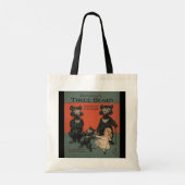 De Canvas tas met drie Beren (Achterkant)