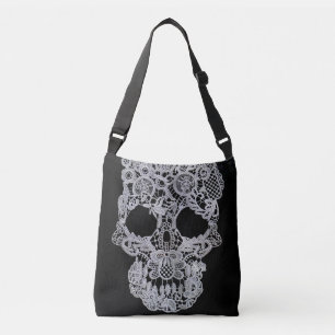 De canvas tas van de schedel van de haken.