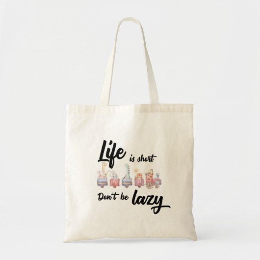 De Canvas tas van het Canvas van het Initiaal Embr (Voorkant)