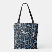 De Canvas tas van het Jargon van de kromming - Bla (Achterkant)
