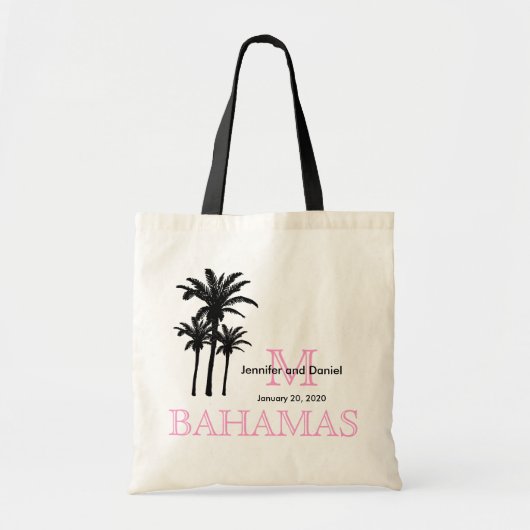 De Canvas tassen de Bahamas van het Huwelijk van (Voorkant)