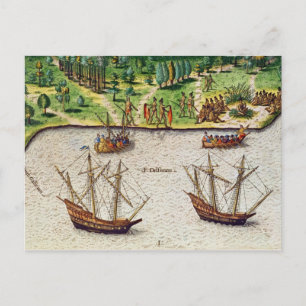 De Cape Florida en de Dolphin Briefkaart