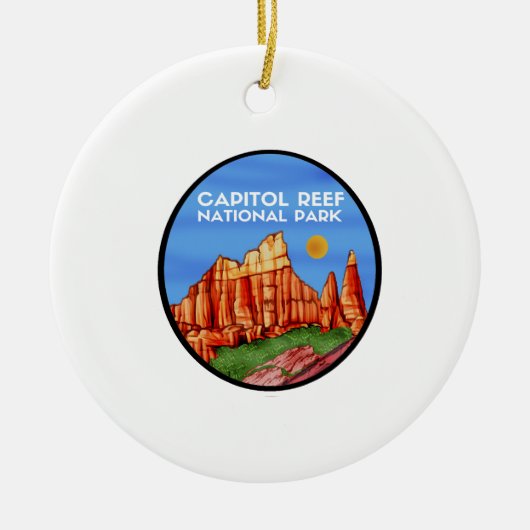 DE CAPITOL MANIER KERAMISCH ORNAMENT (Voorkant)