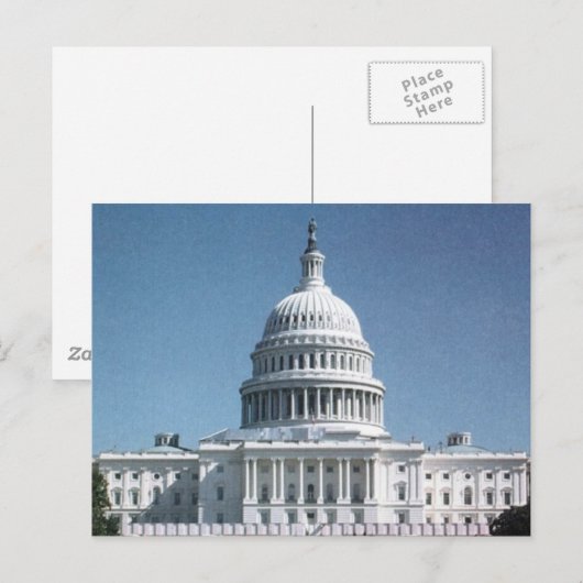 De Capitolkoepel Briefkaart (Voorkant / Achterkant)