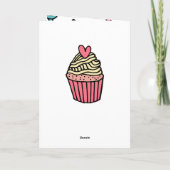 De capricieuze Gelukkige Kaart van de Kat van de (Achterkant)