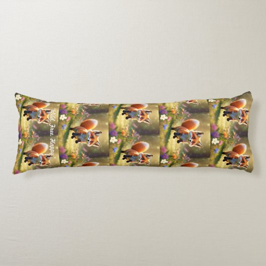 De capriolen van Red Fox Kit Lichaamskussen (Voorkant)