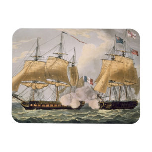 De Capture of La Clorinde, 26 februari 1814, nl Magneet