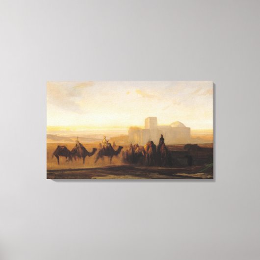 De Caravan Canvas Afdruk (Voorkant)