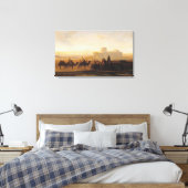 De Caravan Canvas Afdruk (Insitu (Slaapkamer))