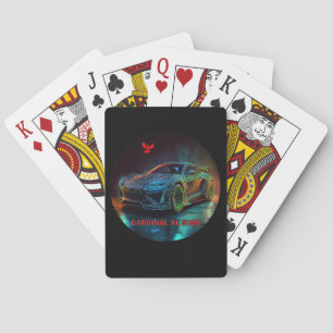 De Cardinal XL5000 Elite Sportauto Pokerkaarten