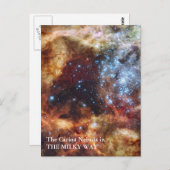 De Carina Nebula Briefkaart (Voorkant / Achterkant)