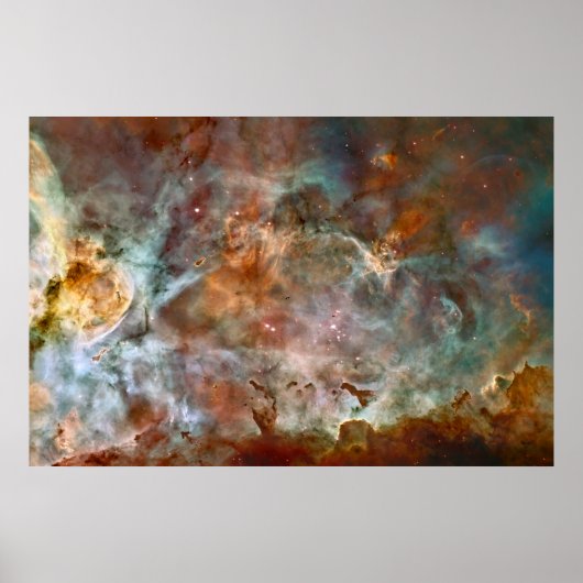 De Carina Nebula print (Voorkant)