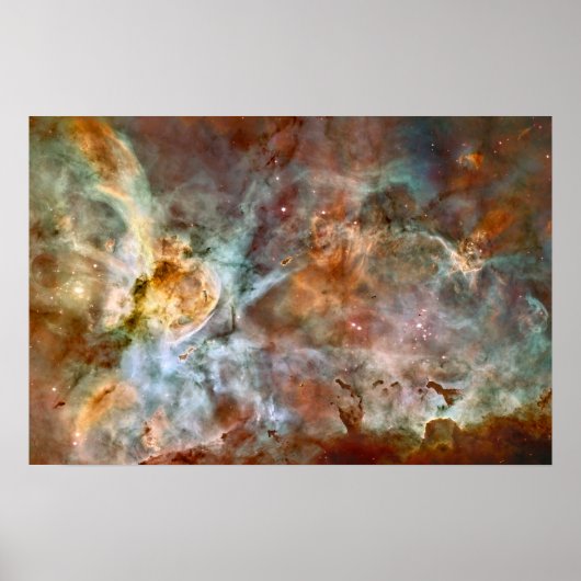 De Carina-nevelprint Poster (Voorkant)