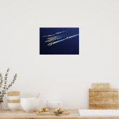 De Carrier Strike Group van Abraham Lincoln Poster (Keuken)