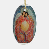 De carrièrekers keramisch ornament (Rechts)