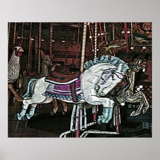 De Carrousel Poster (Voorkant)