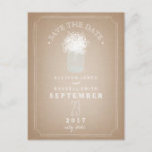 De carte de grange de pot de maçon du souffle du (Devant)