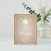 De carte de grange de pot de maçon du souffle du (Debout devant)